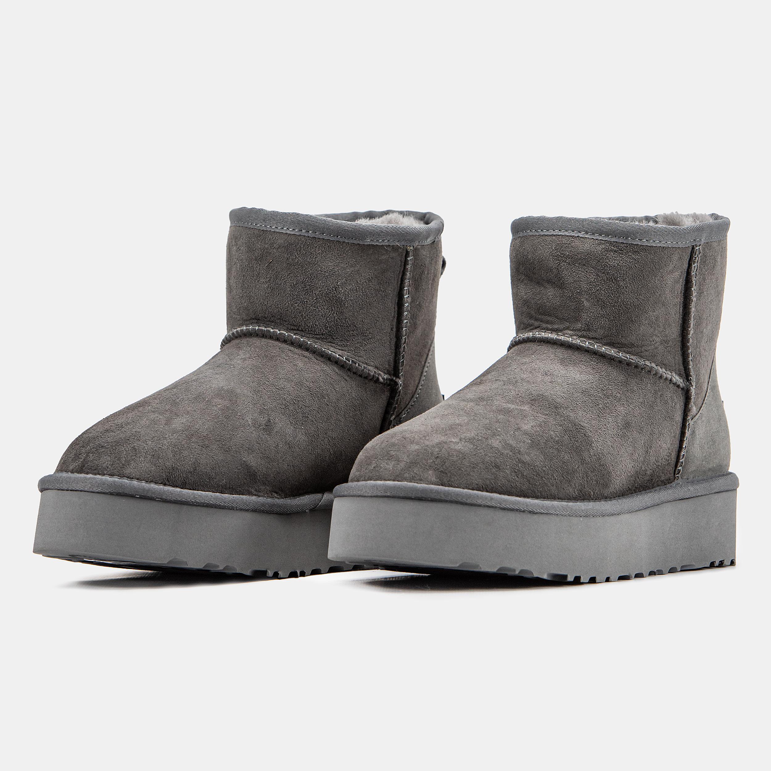 UGG Classic Mini Platform Charcoal - изображение 5
