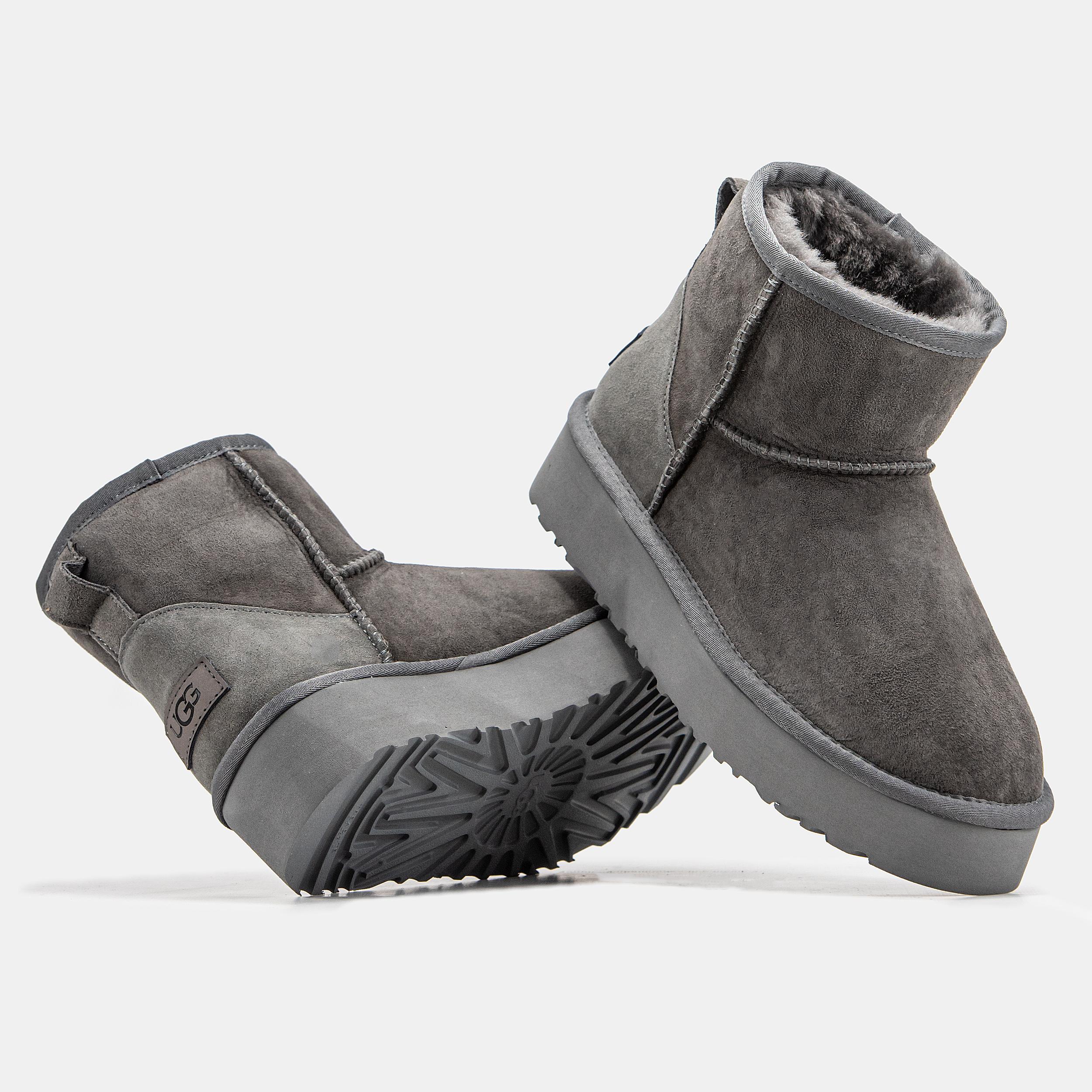 UGG Classic Mini Platform Charcoal - изображение 6