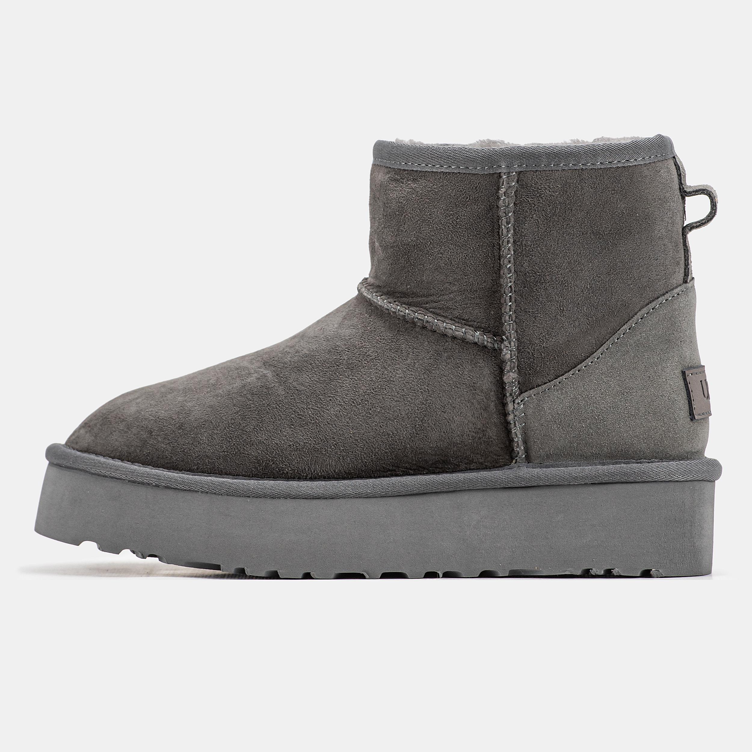 UGG Classic Mini Platform Charcoal