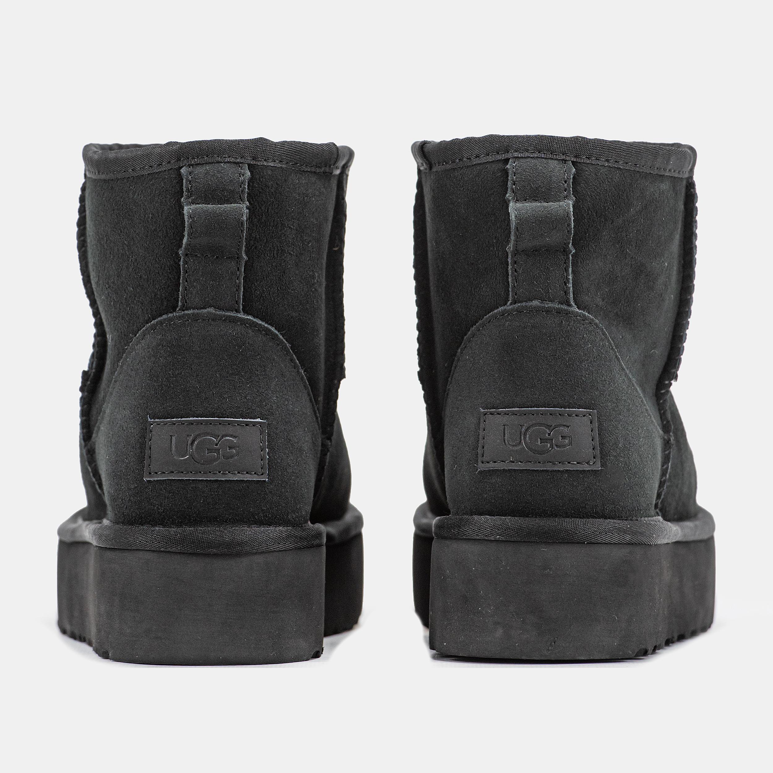UGG Classic Mini Platform Jet Black - изображение 4
