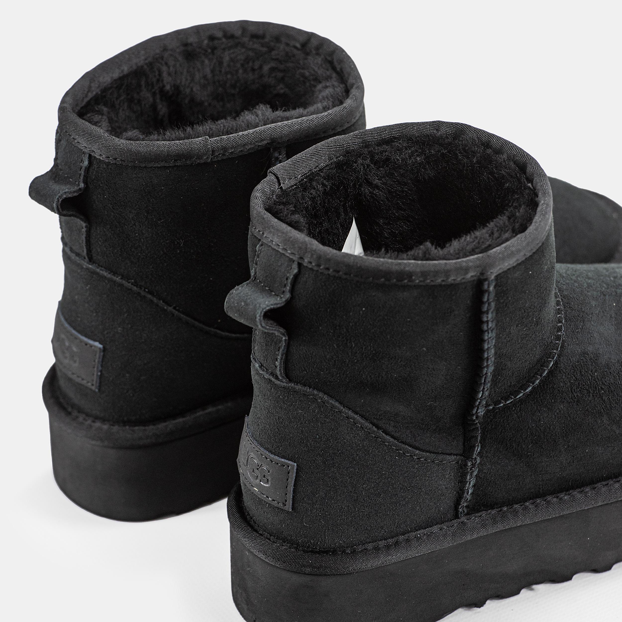 UGG Classic Mini Platform Jet Black - изображение 7