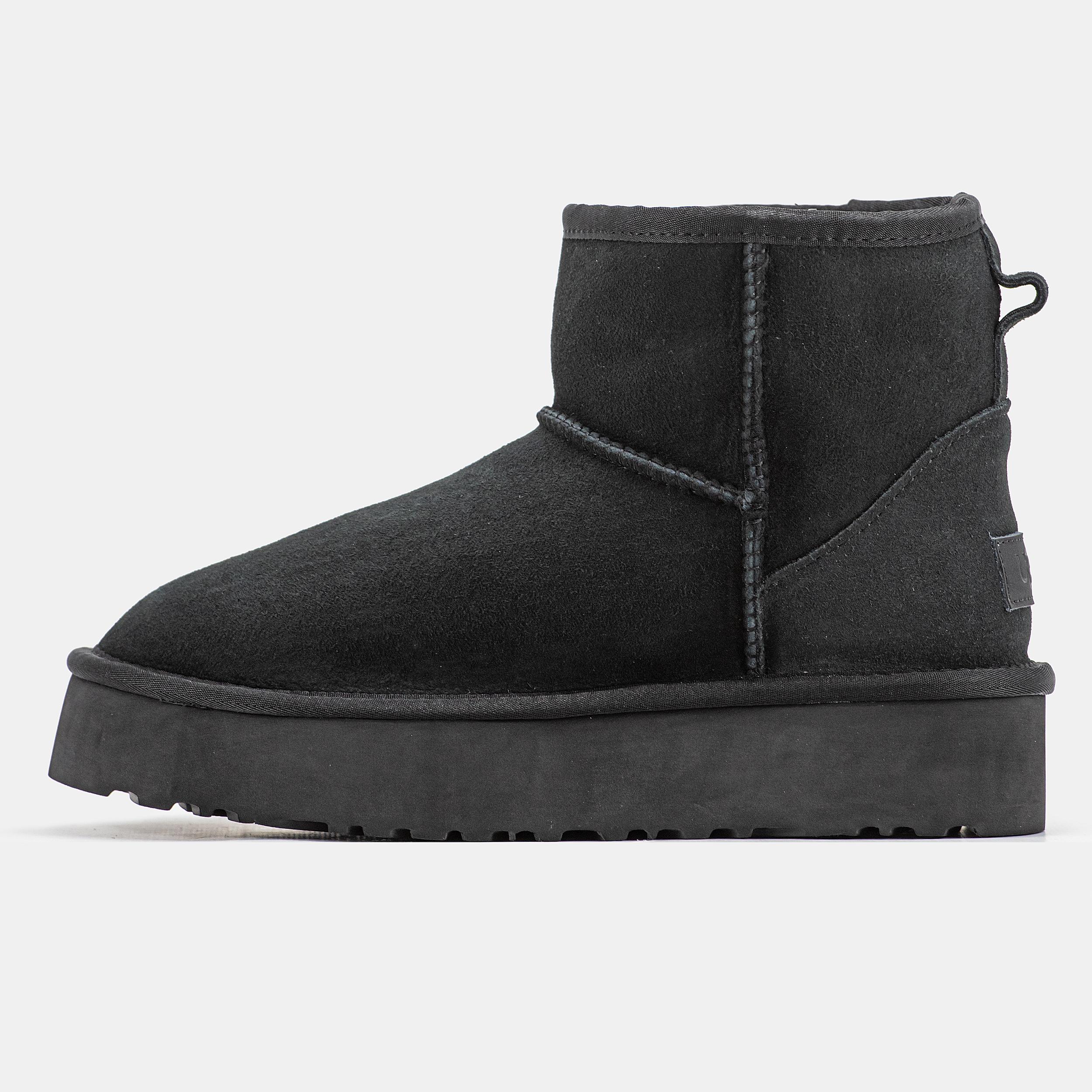 UGG Classic Mini Platform Jet Black