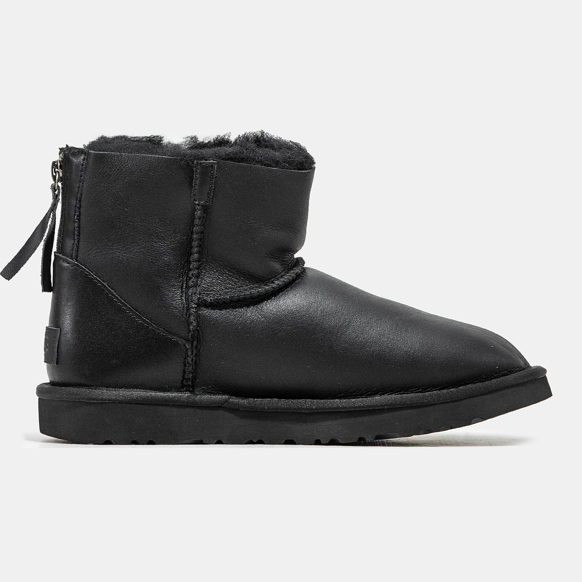 UGG Classic Mini Zip Black - изображение 2