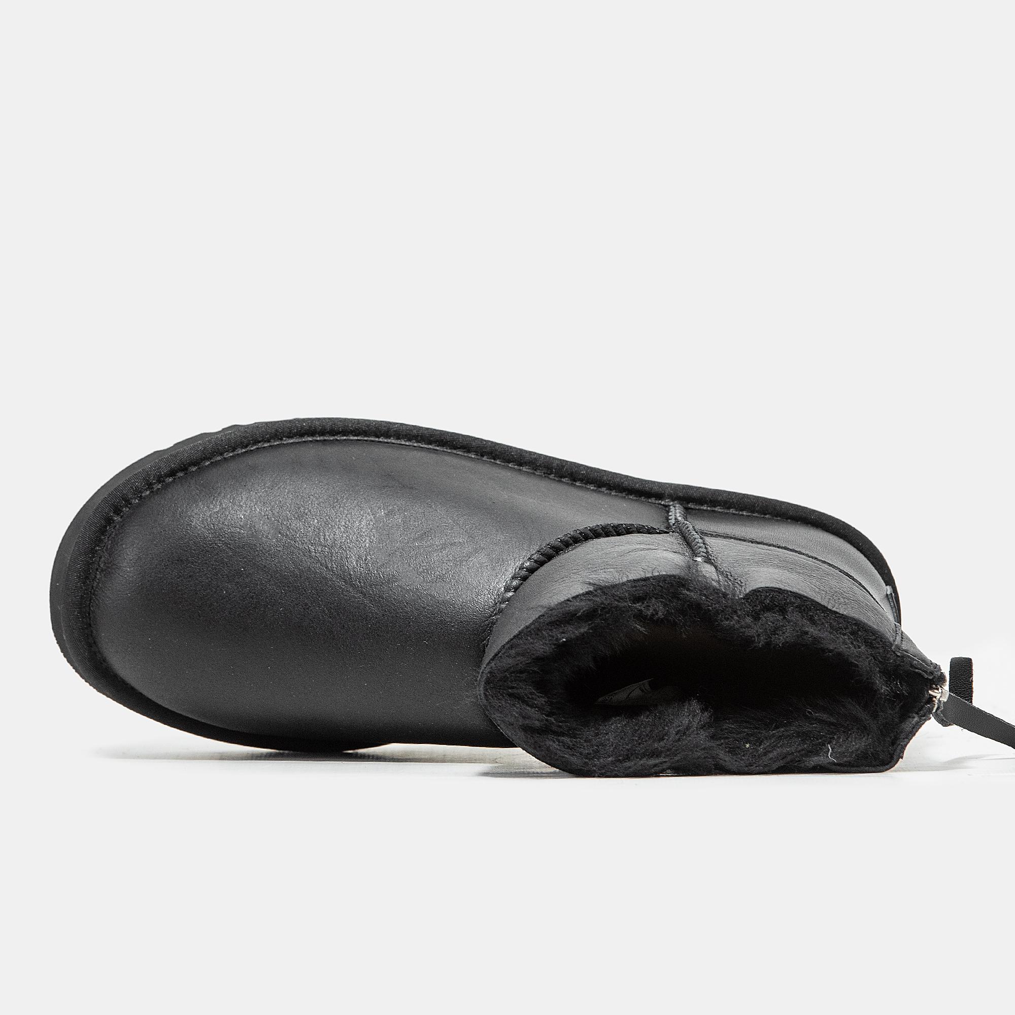 UGG Classic Mini Zip Black - изображение 3