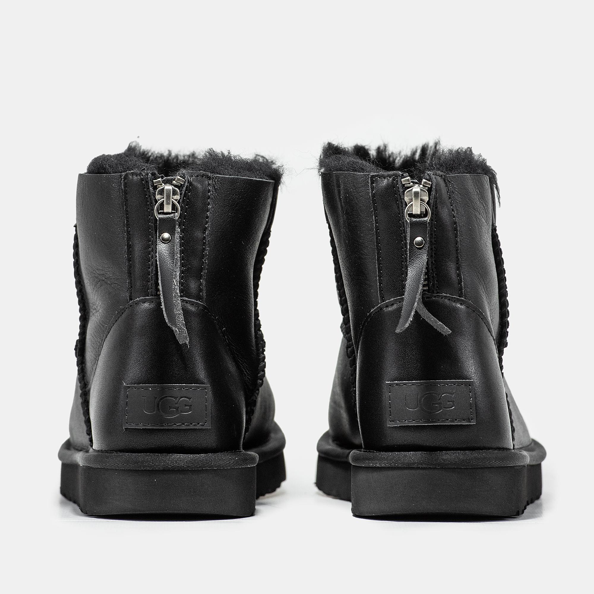 UGG Classic Mini Zip Black - изображение 4