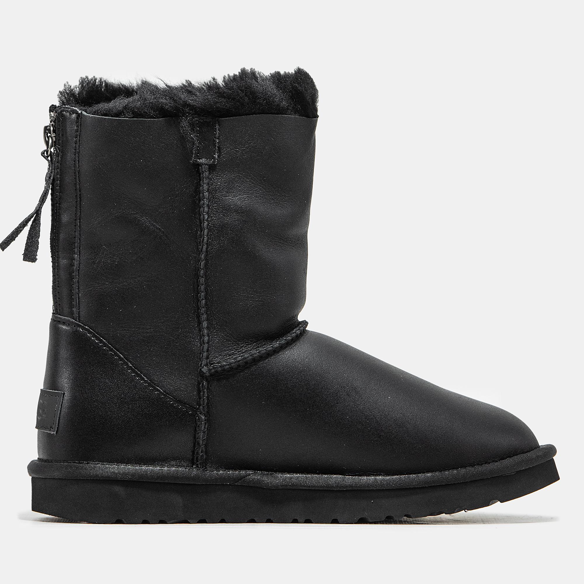 UGG Classic Short Zip Black - изображение 1