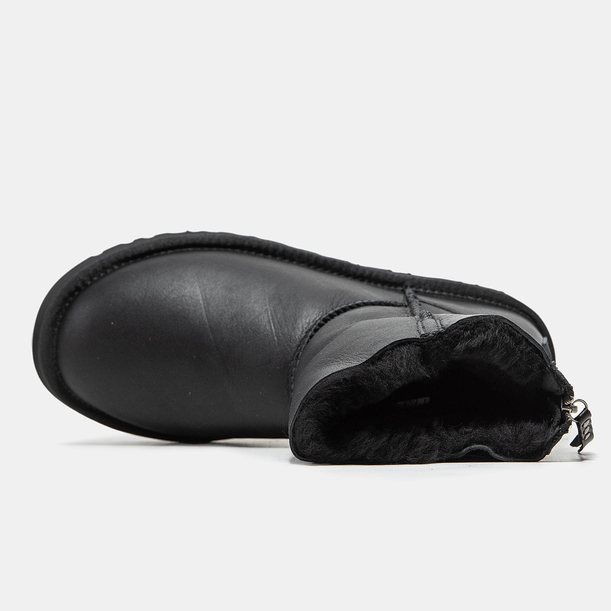 UGG Classic Short Zip Black - изображение 2