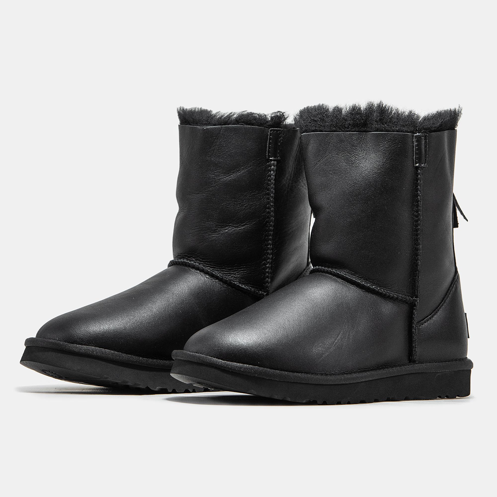 UGG Classic Short Zip Black - изображение 4