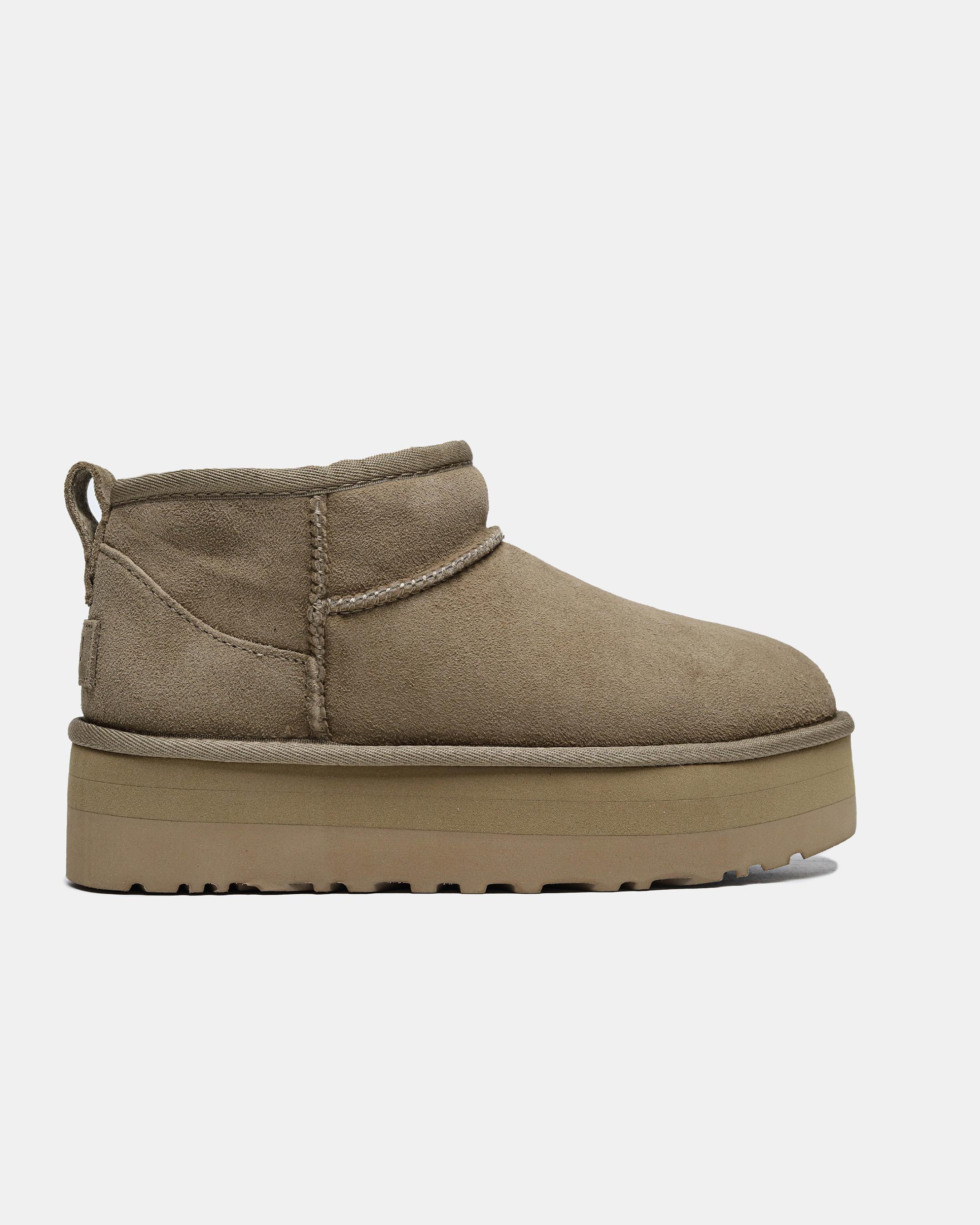 UGG Classic Ultra Mini Extra Platform Light Grey - изображение 5