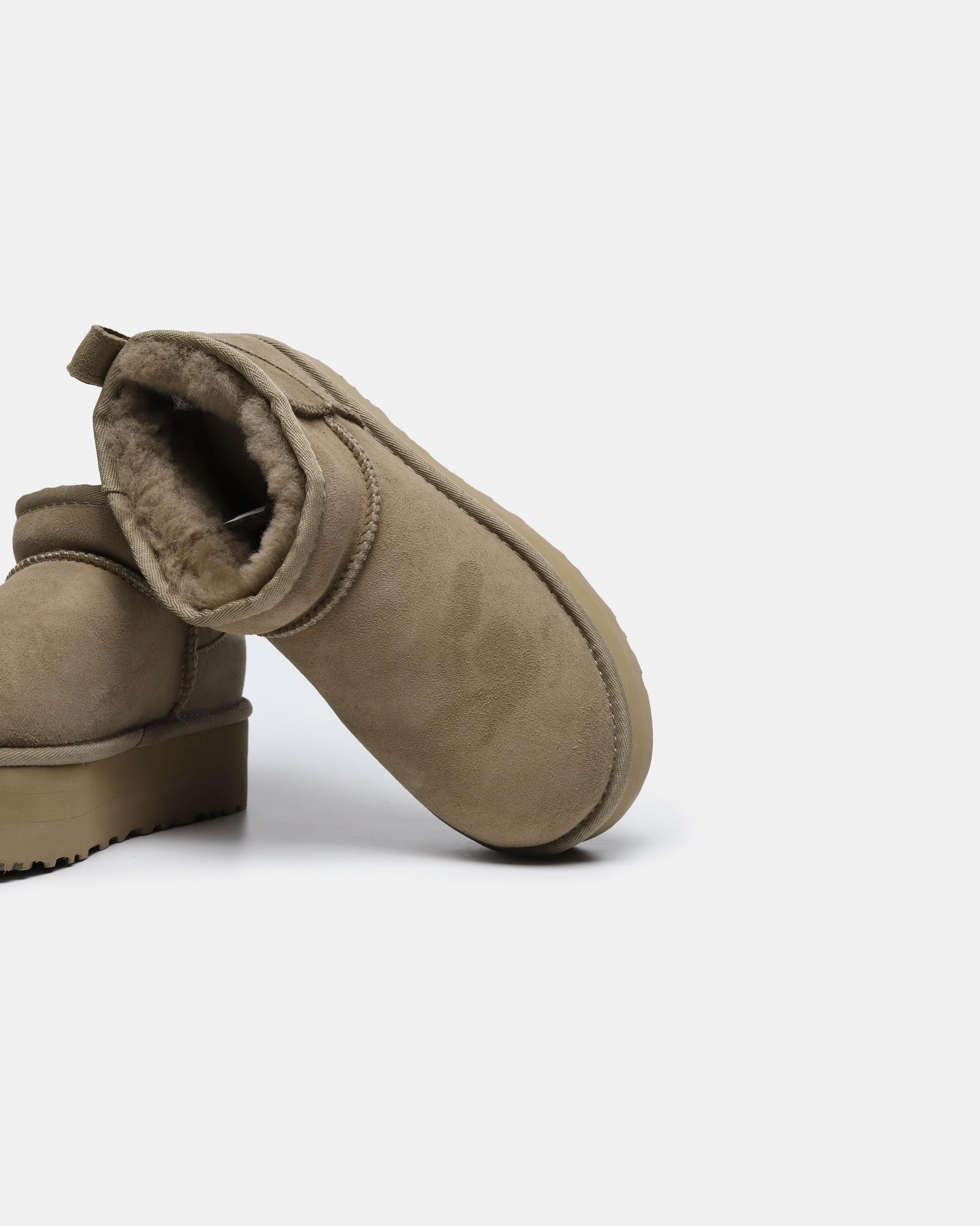 UGG Classic Ultra Mini Extra Platform Light Grey - изображение 6
