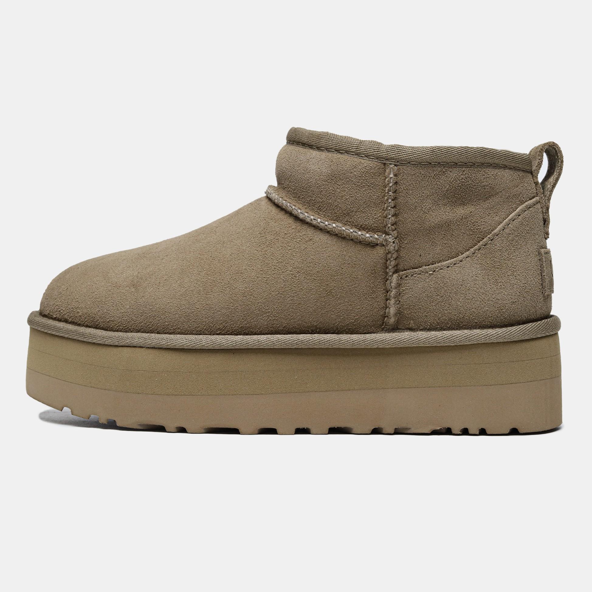 UGG Classic Ultra Mini Extra Platform Light Grey
