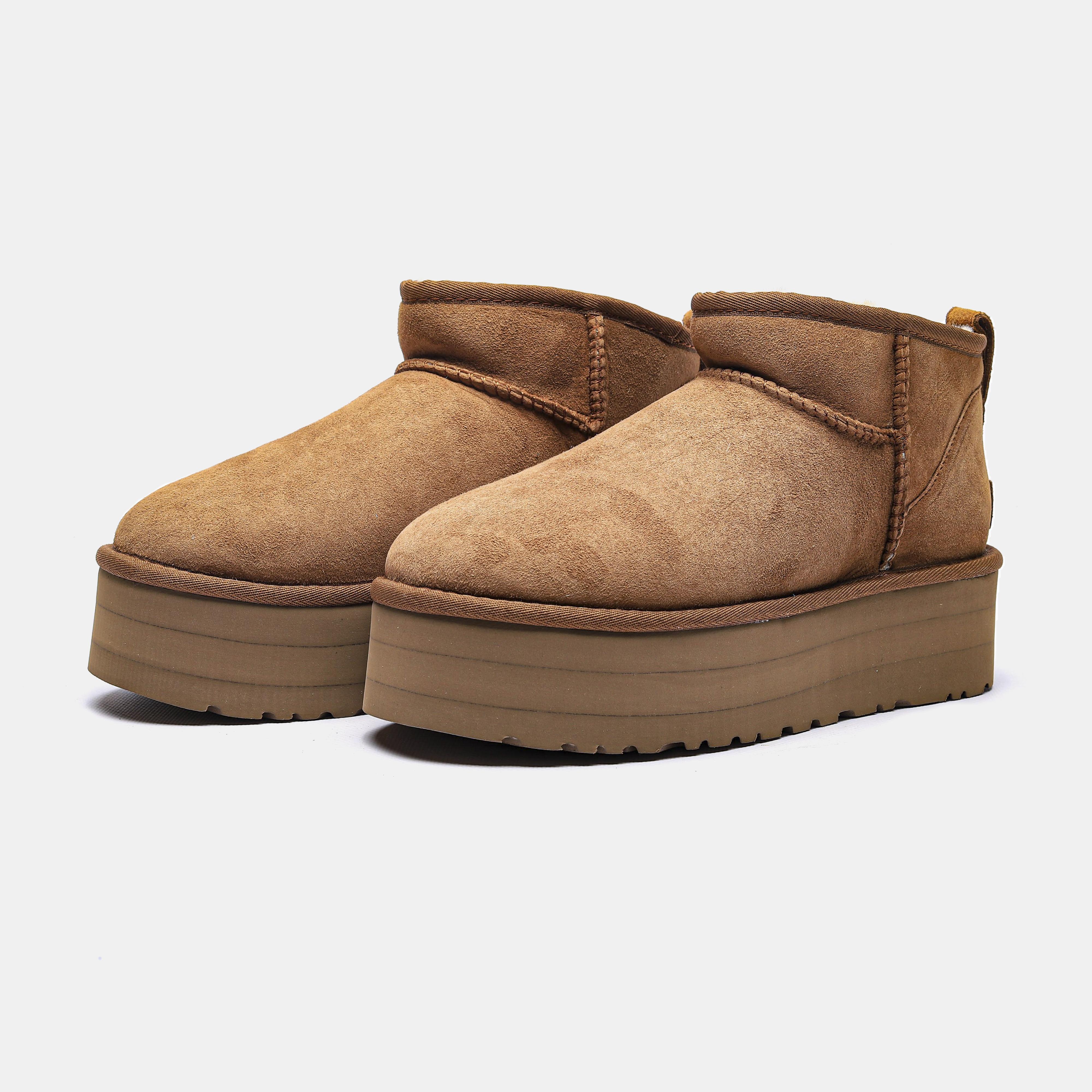 UGG Classic Ultra Mini Extra Platform Chestnut - изображение 4