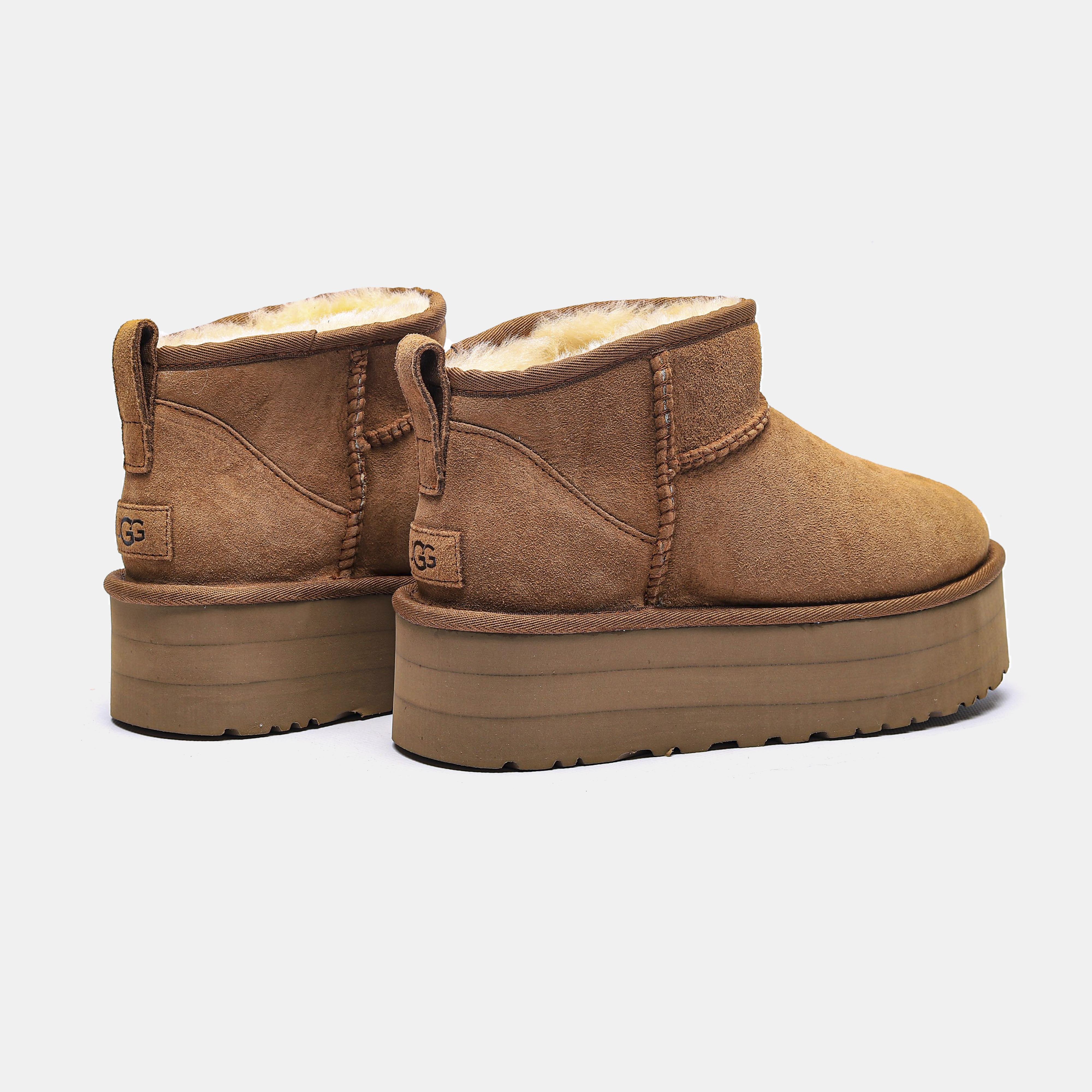 UGG Classic Ultra Mini Extra Platform Chestnut - изображение 5