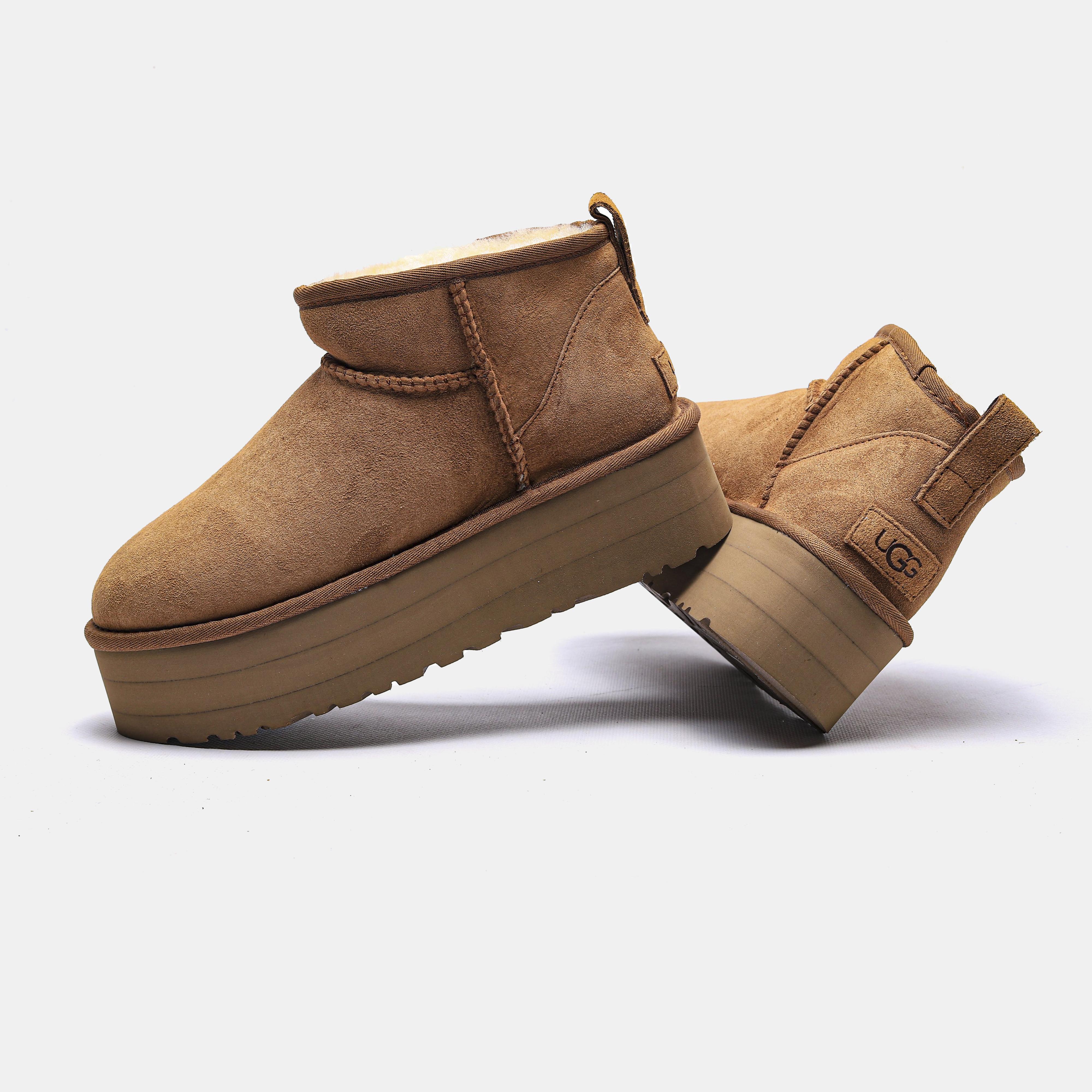 UGG Classic Ultra Mini Extra Platform Chestnut - изображение 6