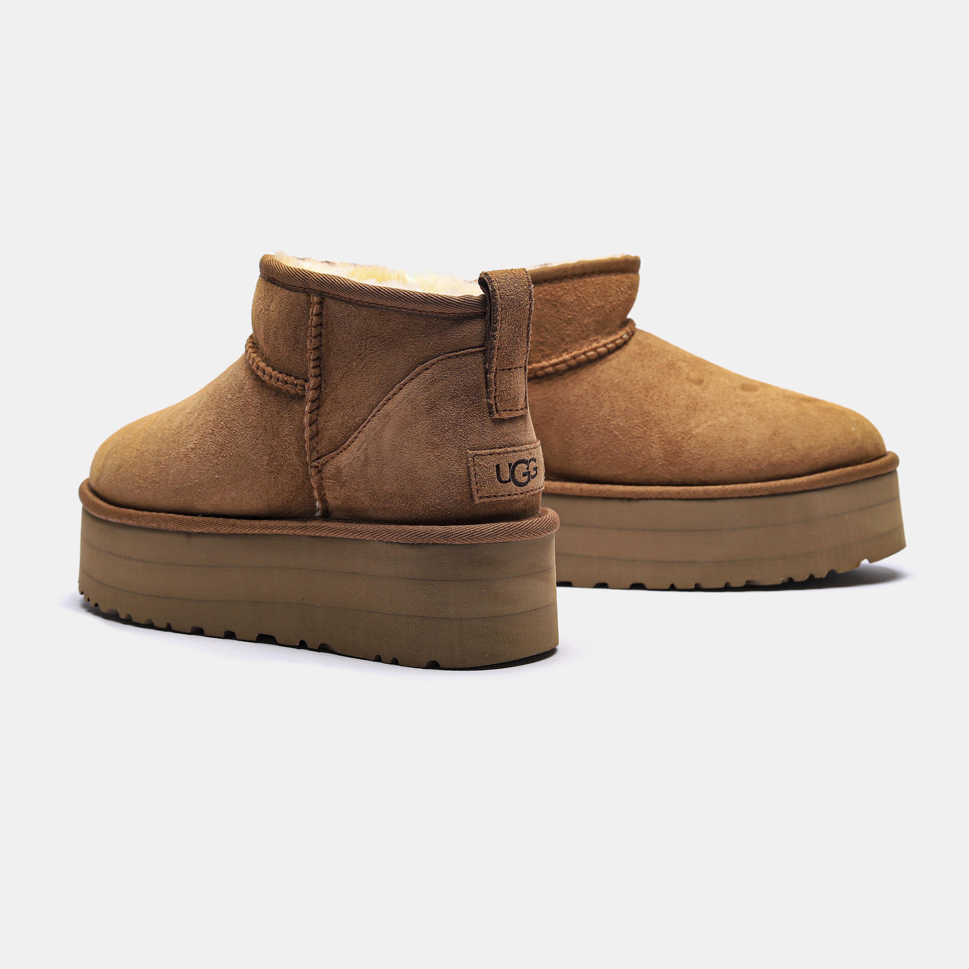 UGG Classic Ultra Mini Extra Platform Chestnut - изображение 7