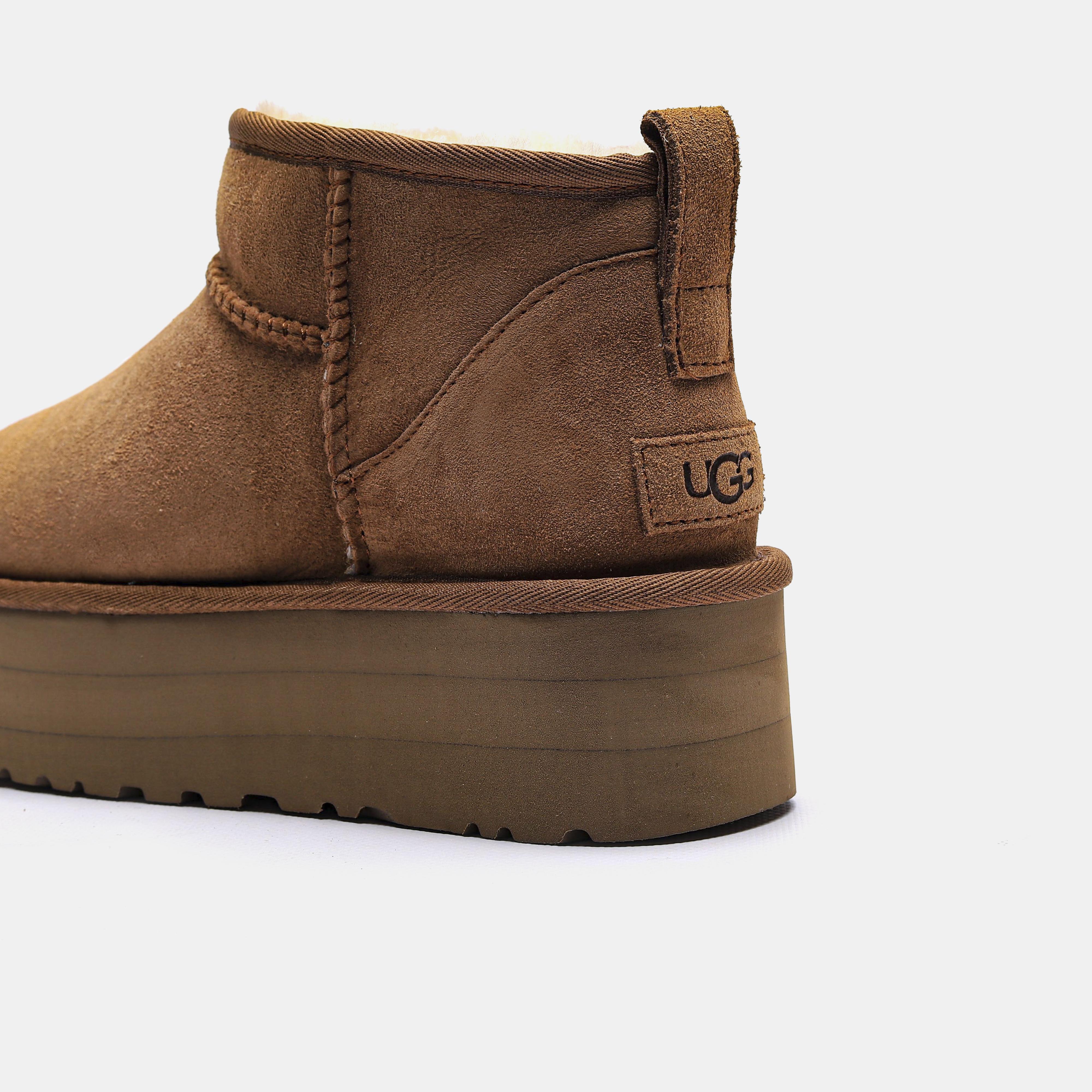UGG Classic Ultra Mini Extra Platform Chestnut - изображение 8