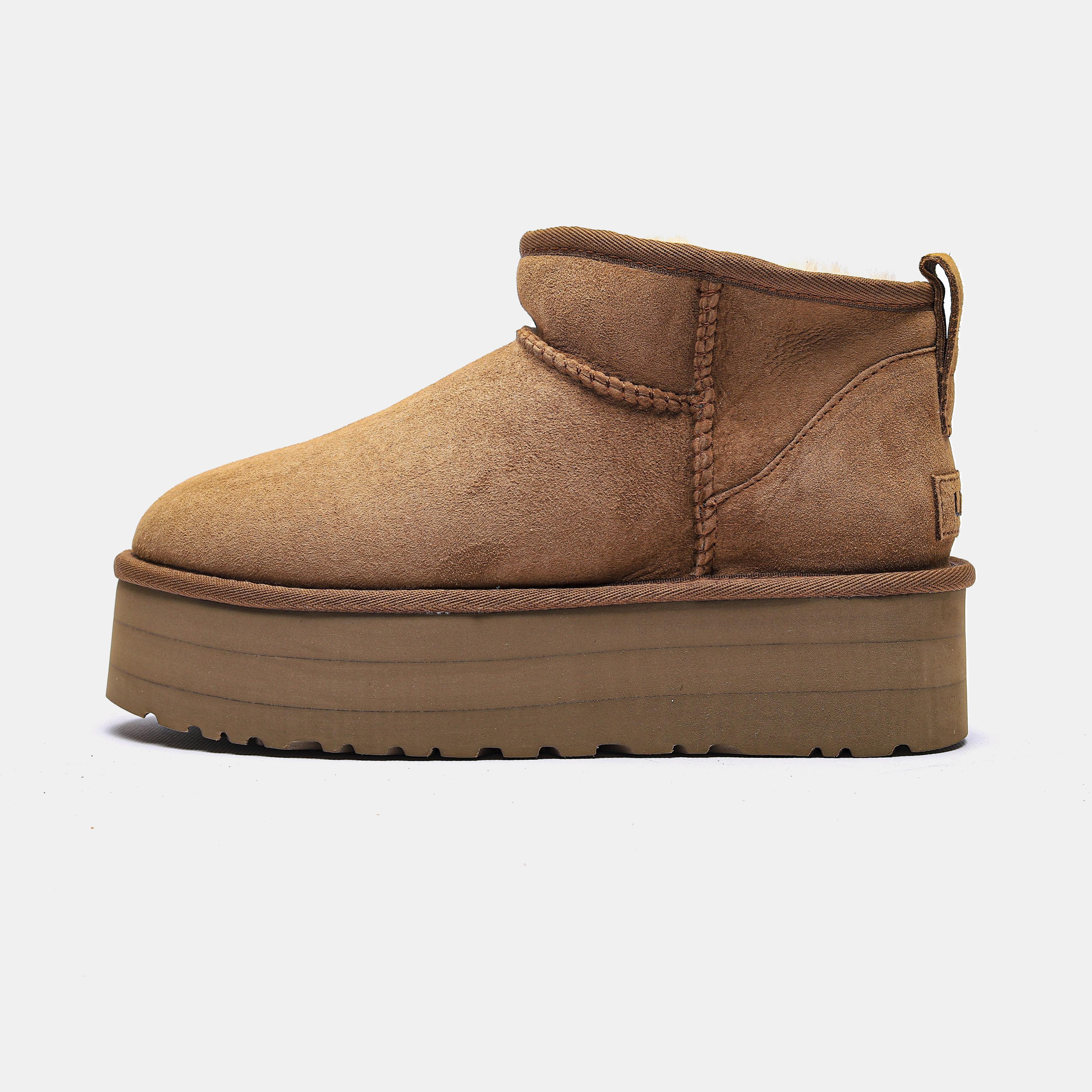 UGG Classic Ultra Mini Extra Platform Chestnut