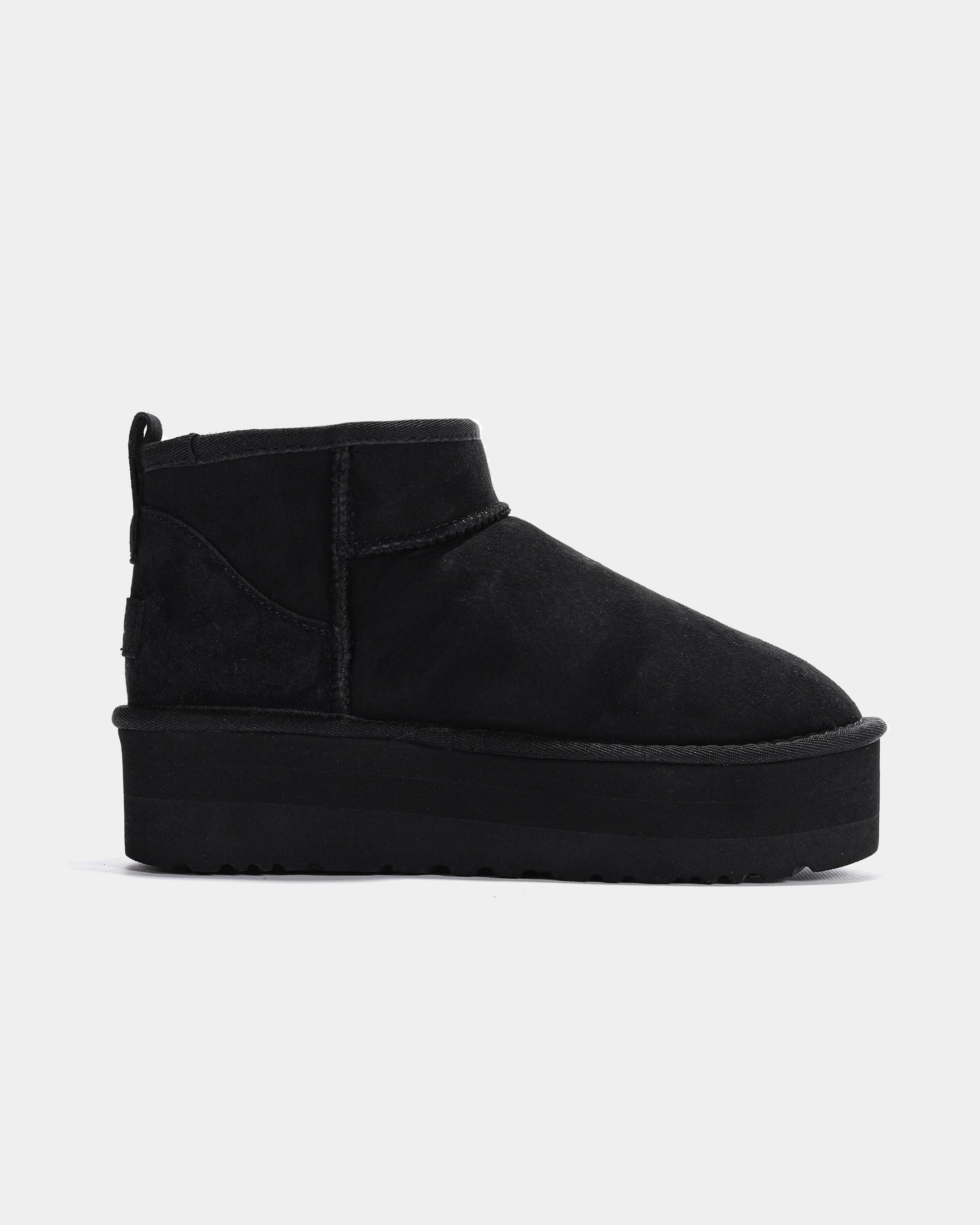 UGG Classic Ultra Mini Extra Platform Black - изображение 7