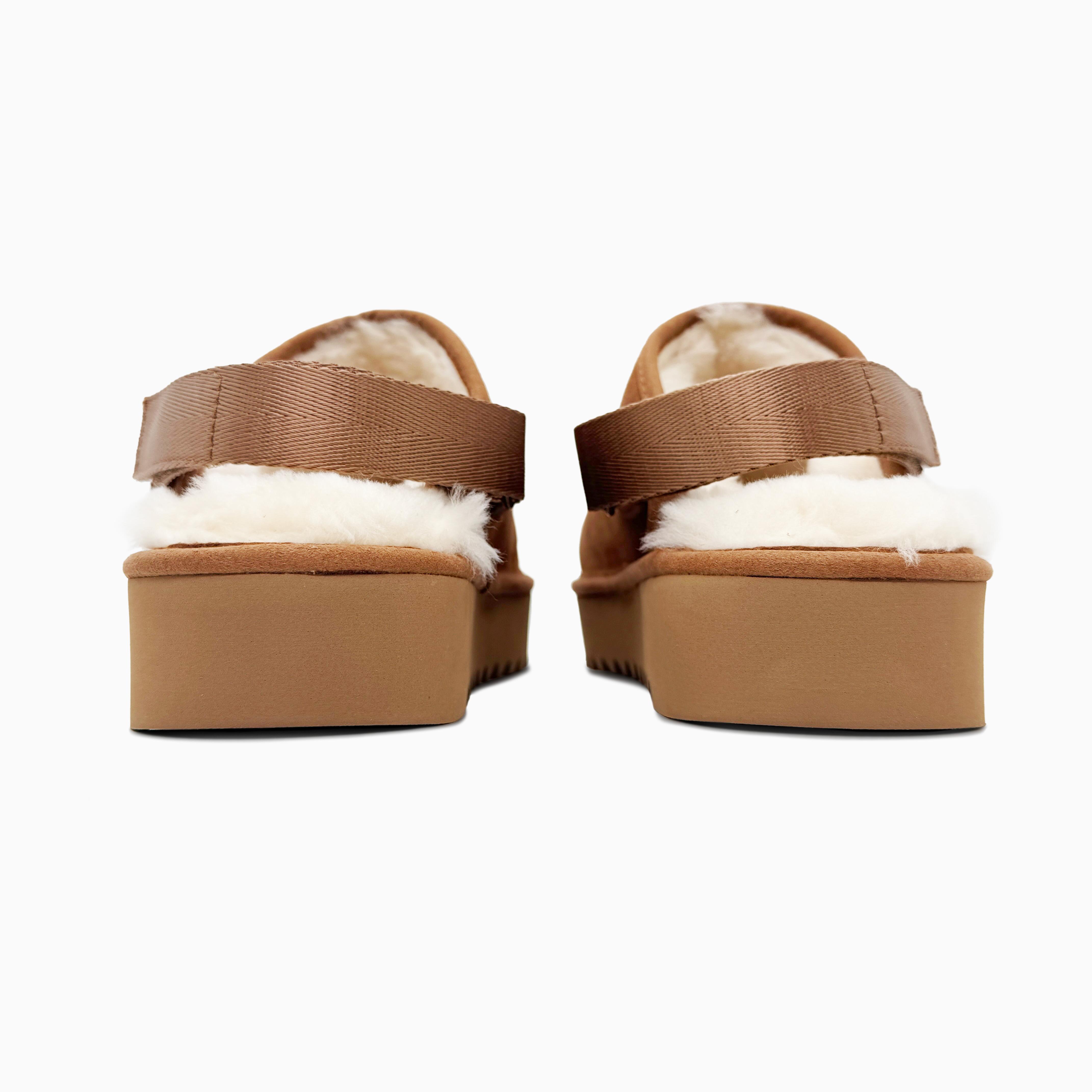 UGG Lanah Clog Platform Chestnut - изображение 4