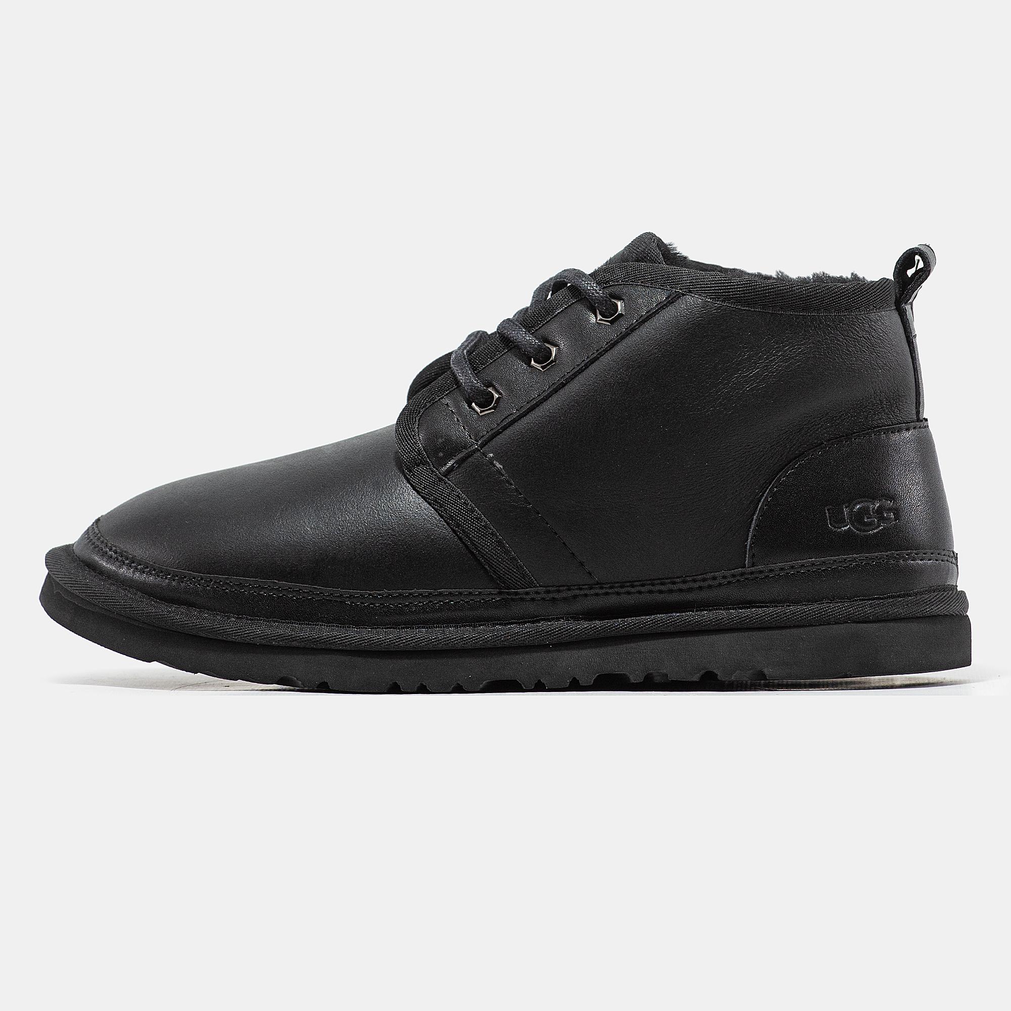 UGG Neumel Leather Black