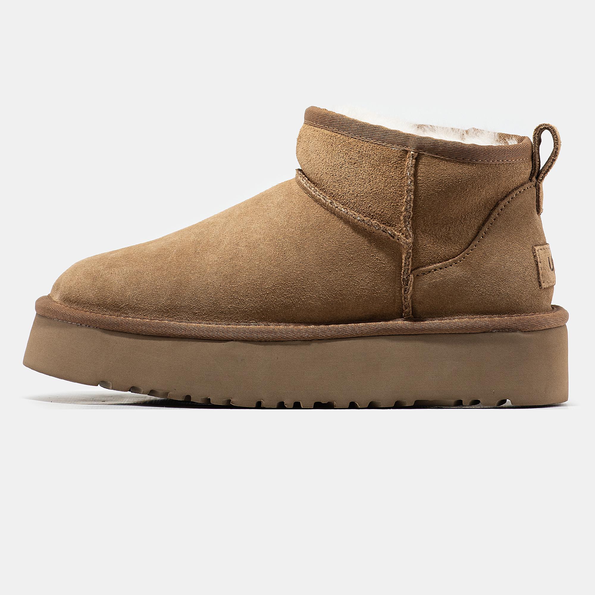 UGG Ultra Mini Platform Chestnut