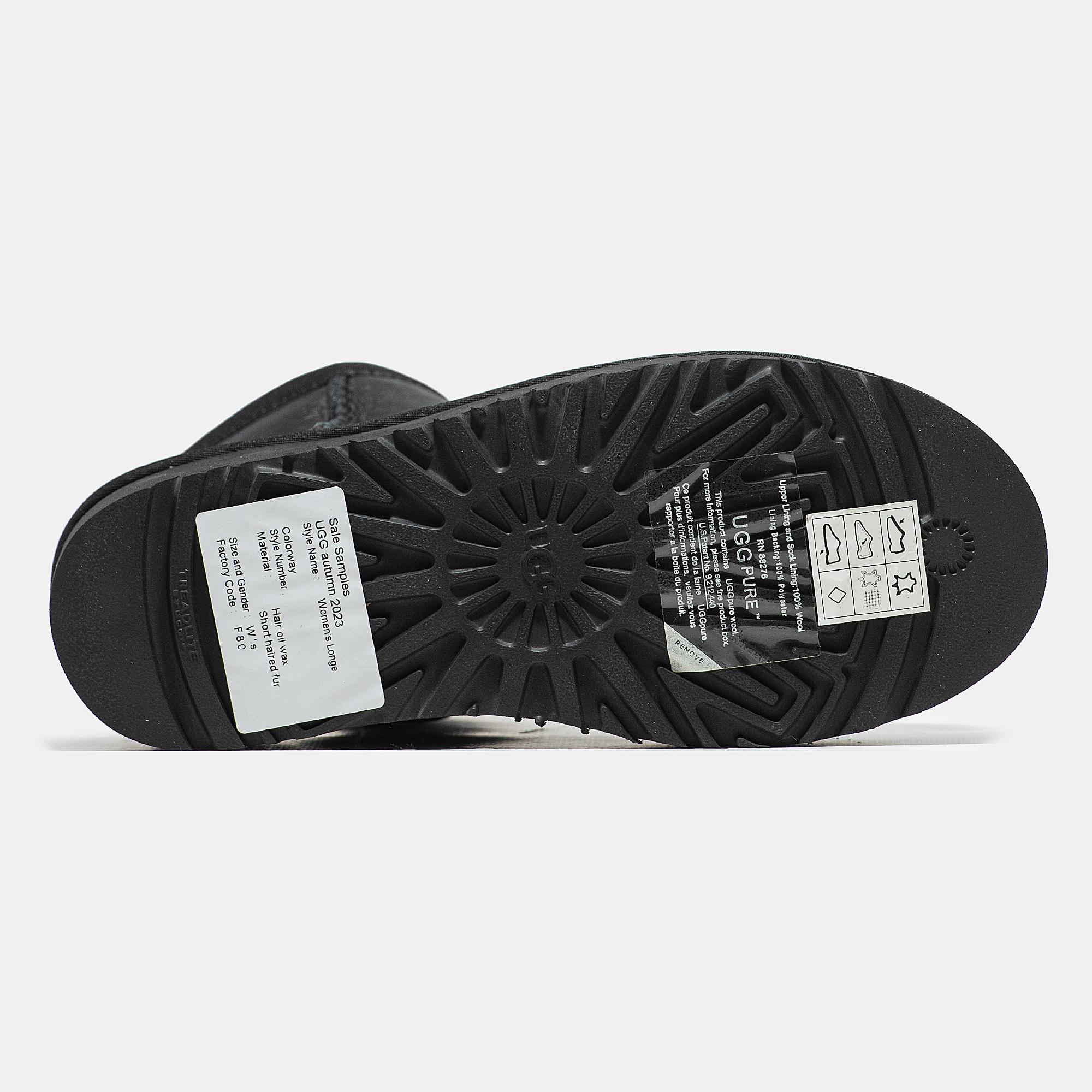 UGG Ultra Mini Platform Leather Black - изображение 1