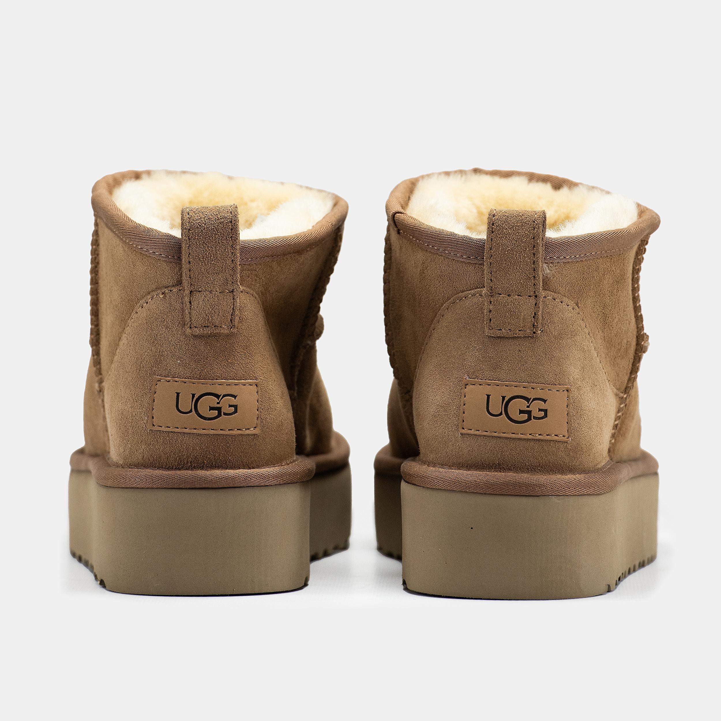 UGG Ultra Mini Platform Classic Chestnut - изображение 3