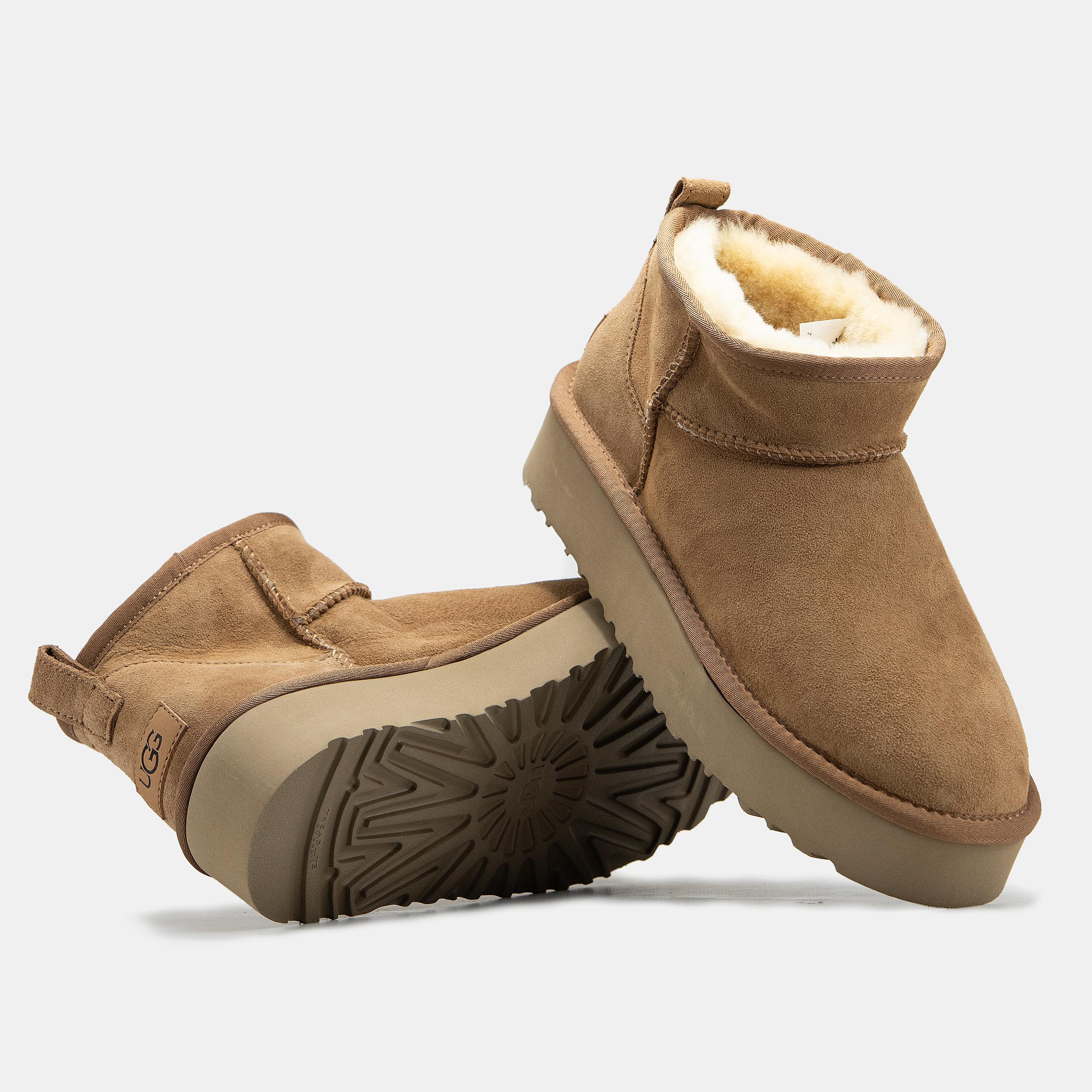 UGG Ultra Mini Platform Classic Chestnut - изображение 6