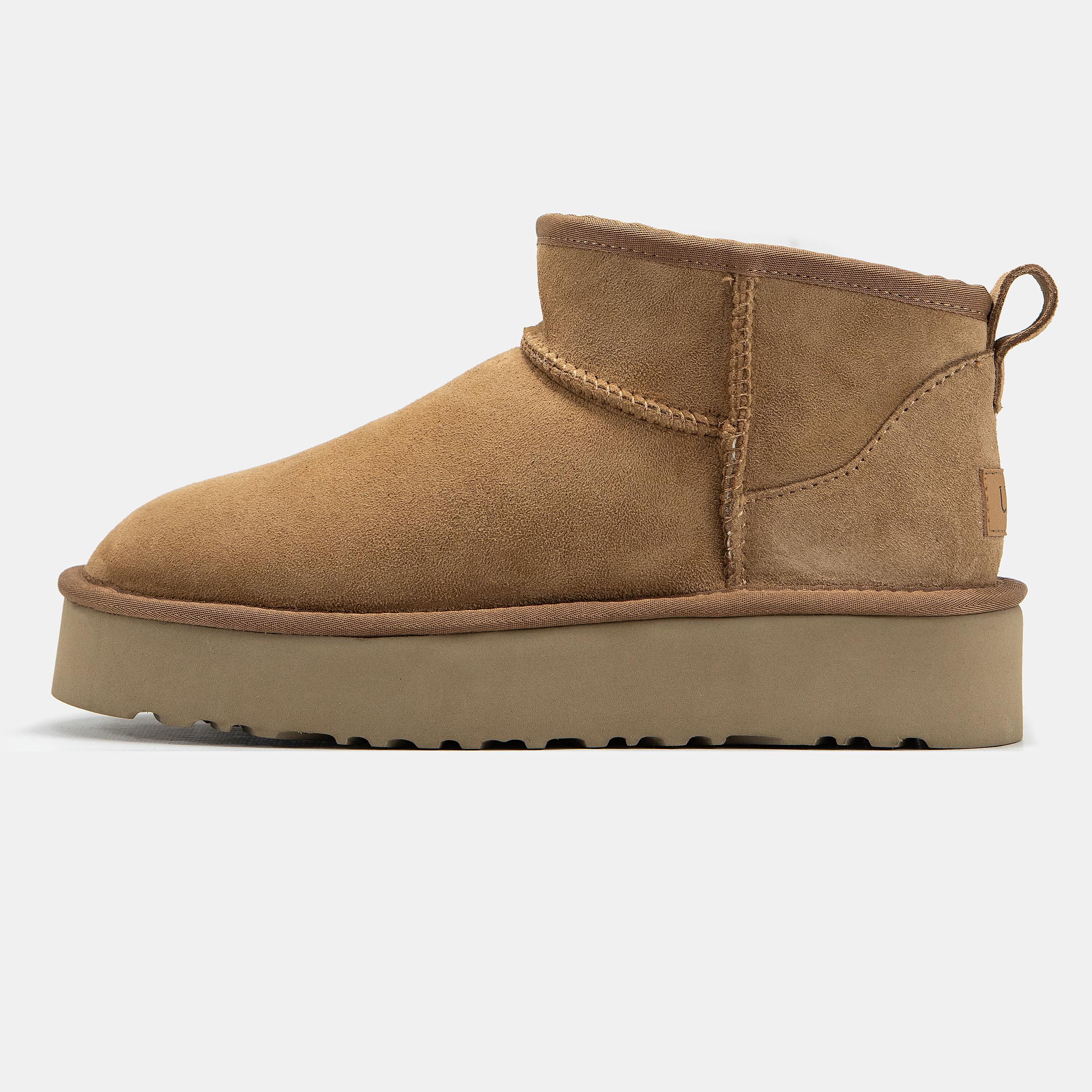 UGG Ultra Mini Platform Classic Chestnut