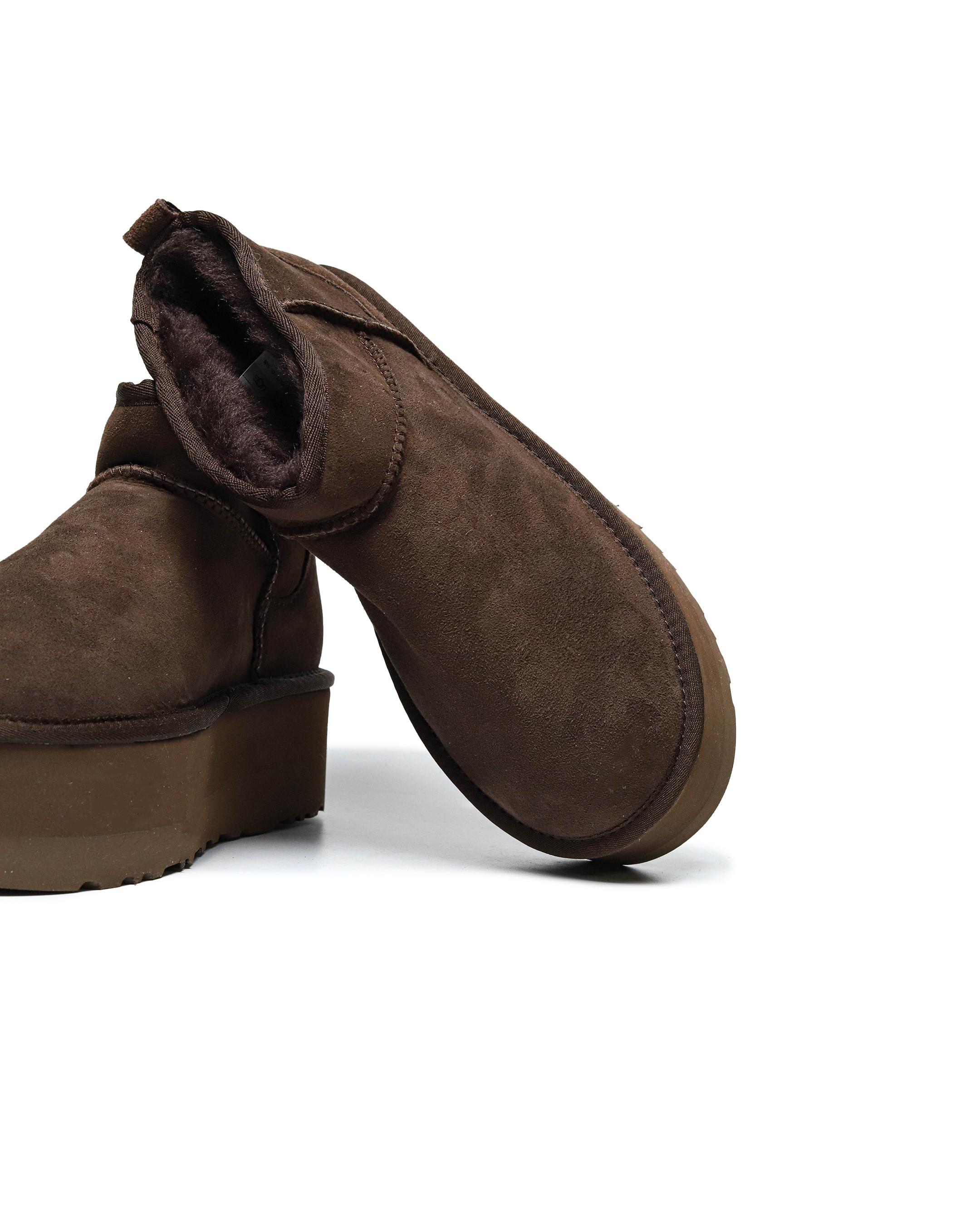 UGG Ultra Mini Extra Platform Chocolate - изображение 5